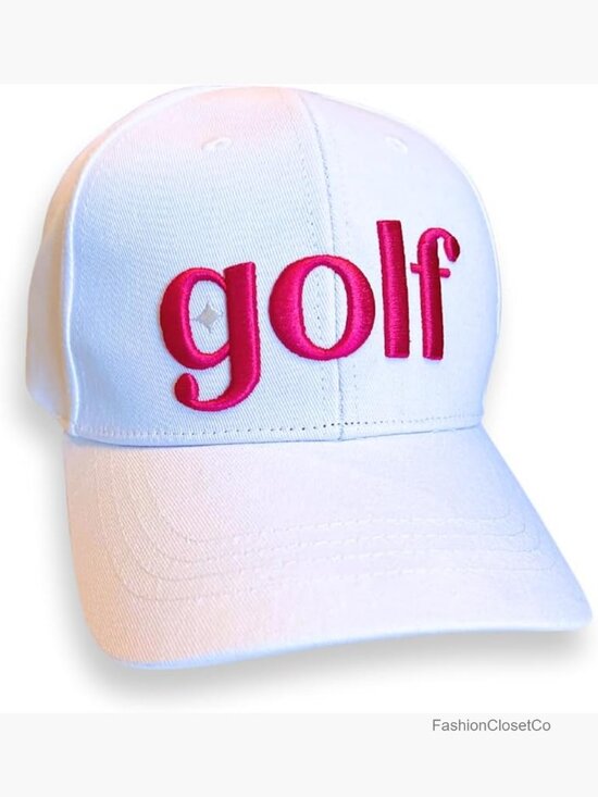 Women\'s Adjustable Golf Hat with Ponytail Hole - Trendy 100% Cotton Ball Cap main image 7